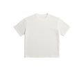 Boxy Schnitt Oversized T-Shirt – Cream White with "لا شيء مستحيل" Embroidery