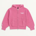 LOVE حب Knit Zip Hoodie - Pastel Pink